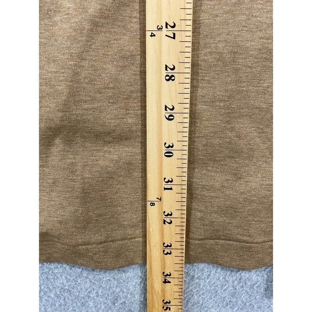 Polo Ralph Lauren Polo Shirt Mens 2XB Brown Long Sleeve Cotton Flesh Pony